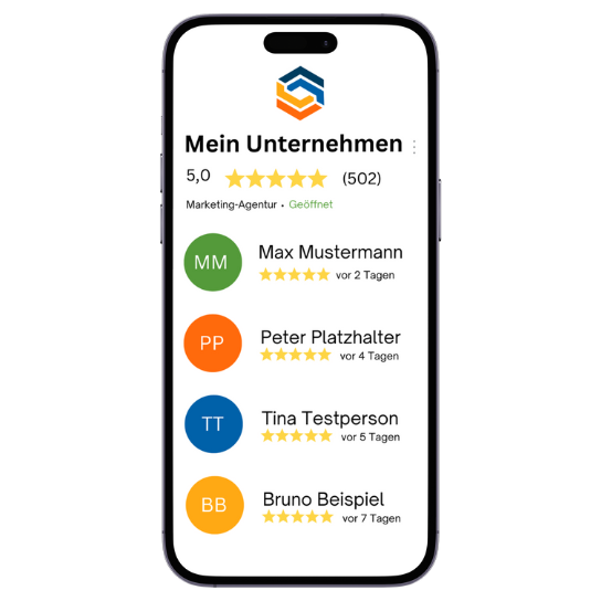Illustration zum Prozess der Bewertungsentfernung